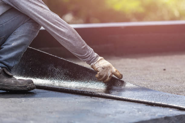 Professional Emergency Waterproofing technician working in Allenwood, NJ